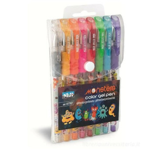 BLISTER 8 SFERE GEL GLITTER PROF.  61787