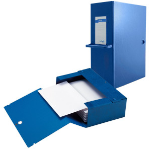 SCATOLA ARCHIVIO BIG 120 250X350MM BLU C/MANIGLIA SEI ROTA COD. 68001207