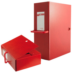 SCATOLA ARCHIVIO BIG 160 250X350MM ROSSO C/MANIGLIA SEI ROTA COD. 68001612