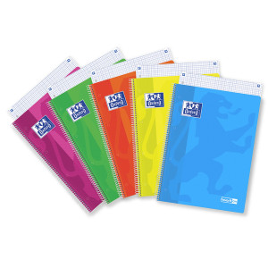 BLOC SPI. OXFNEON 120P. A4 90G 1R ASS. 400138974 - CF DA 5