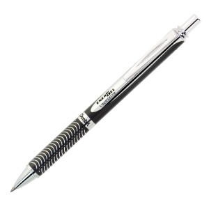 ROLLER A SCATTO ENERGEL STERLING BL407 FUSTO NERO 0.7MM PENTEL COD. 0100795