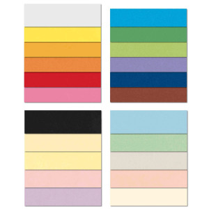 CONF.10 CARTONCINO BRISTOL COLOR 200GR 100X70CM AZZURRO 55 FAVINI COD. A35G0A1