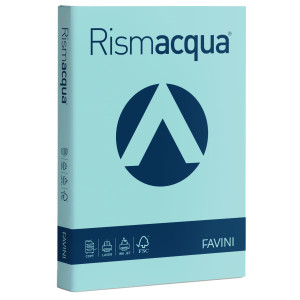 RISMACQUA A4 140GR.CELESTE-200