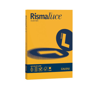 CARTA RISMALUCE 140GR A4 200FG GIALLO SOLE 53 FAVINI COD. A65B204