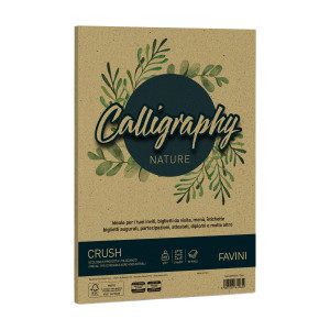 CALLIGRAFHY NATURE 250 GR.A4 OLIVA - CF. DA 50