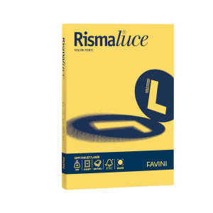 CARTA RISMALUCE 200GR A4 125FG GIALLO SOLE 53 FAVINI COD. A67B104