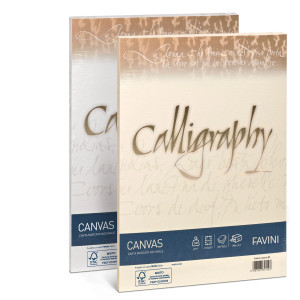 CALLIGRAPHY CANVAS 200GR AVORIO 02 CF.50