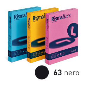 RISMALUCE A4 NERA 200GR. - CF. DA 125