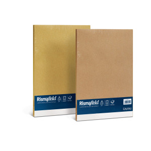 CARTA RISMA FIELD RICICLATA A4 90GR 100FG GIALLO COD. A68X104