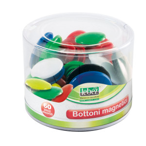 BARATTOLO 60 MAGNETI TONDI ASSORTITI ART.2777 COD. 2777