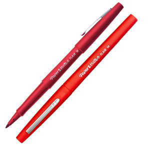 PENNARELLO FLAIR NYLON ROSSO PUNTA 1.1MM. PAPERMATE COD. S01910