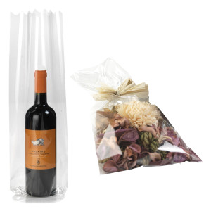 BUSTA PIATTA TRASP. 10X20 CF.100