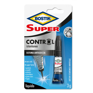 COLLA ISTANTANEA UNIVERSALE BOSTIK SUPER CONTROL 3G COD. D2737