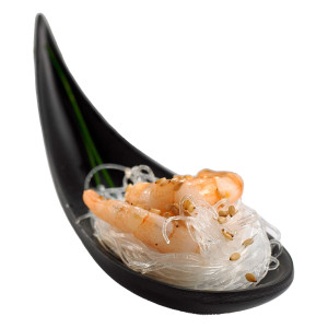 CUCCHIAIO MELAMINA NERO COD. T8166Z