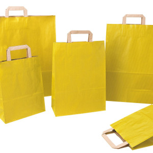 SHOPPER GIALLO 18+8X24 - CF. DA 50