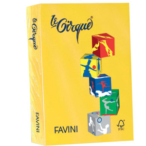 CARTA LECIRQUE A4 80GR 500FG GIALLO ZOLFO 200 FAVINI COD. A71L504