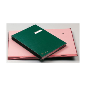 LIBRO FIRMA 14 PAGINE VERDE 24X34CM 614-E FRASCHINI COD. 614E-VER