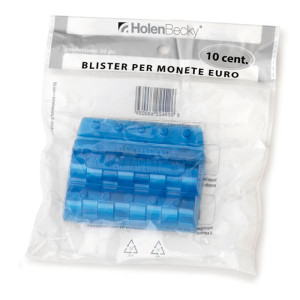 BLISTER PORTAMONETE EURO 0,10 8003/20 - CF. DA 20