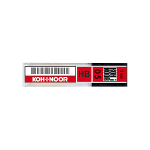 ASTUCCIO 12 MICROMINE 0,5MM HB E205 KOHINOOR COD. E205-HB CONFEZIONE DA 12