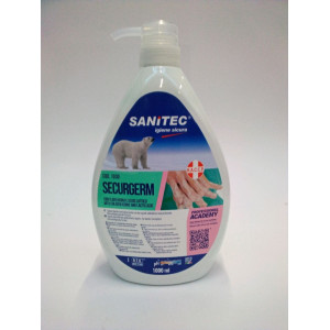 SAPONE LIQUIDO 1LT CON ANTIBATTERICO SECURGERM SANITEC COD. 1030