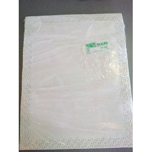 PIZZO RETTANGOLARE 35X45 - CF. DA 100