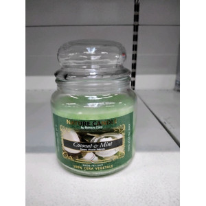 CANDELA NATURE 380 GR. COCONUT MINT