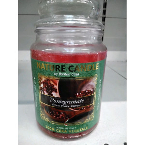 CANDELA NATURE 580 GR. POMEGRANATE