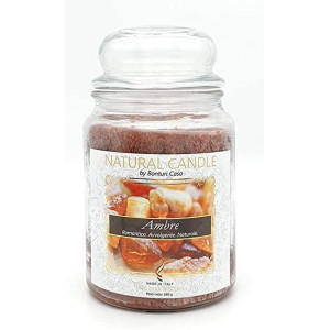 CANDELA NATURE 580 GR. AMBRE