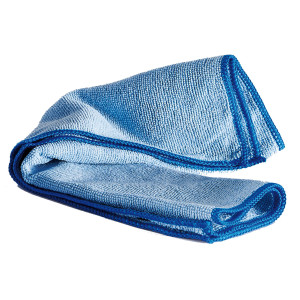 PACK 10 PANNI MICROFIBRA 40X40CM AZZURRO ULTREGA PERFETTOFACTORY COD. 26602