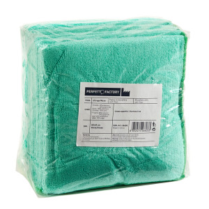 PACK 10 PANNI MICROFIBRA 40X40CM VERDE ULTREGA PERFETTO COD. 26603