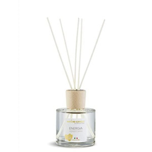 DIFFUSORE C/BASTONCINI  ENERGIA - 200ML LIQUIRIZIA E LAMPONI