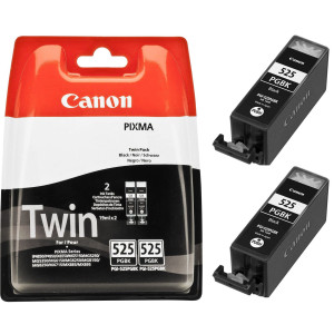 SCATOLA 2 CARTUCCIA TWIN PACK NERA PGI-525BK COD. 4529B010