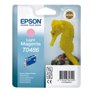 CARTUCCIA MAGENTA-CHIARO STYLUS P.TO R200/220/300/320 RX500/600/620 BLIS. RS COD. C13T04864010