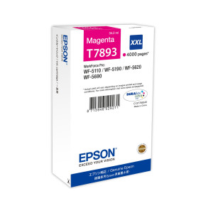 TANICA INCHIOSTRO A PIGMENTI MAGENTA EPSON DURABRITE ULTRA SERIE T789 XXL COD. C13T789340