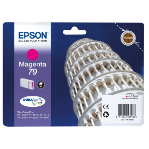 TANICA INCH. A PIGMENTI MAGENTA DURABRITE ULTRA SERIE 79/ TORRE DI PISA BLISTER COD. C13T79134010