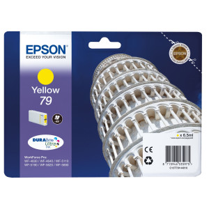 TANICA INCH. A PIGMENTI GIALLO DURABRITE ULTRA SERIE 79/ TORRE DI PISA BLISTER COD. C13T79144010