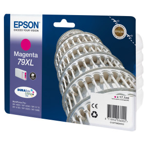 TANICA INCH. A PIGMENTI MAGENTA DURABRITE ULTRA SERIE 79XL TORRE DI PISA BLISTER COD. C13T79034010