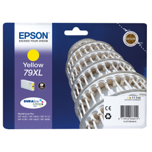 TANICA INCH. A PIGMENTI GIALLO DURABRITE ULTRA SERIE 79XL TORRE DI PISA BLISTER COD. C13T79044010