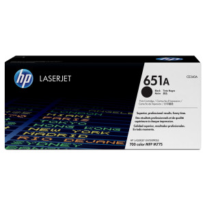 HP 651A TONER CARTRIDGE NERO COD. CE340A