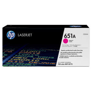 HP 651A TONER CARTRIDGE MAGENTA COD. CE343A