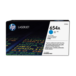 HP 654A TONER CARTRIDGE CIANO LASER JET COD. CF331A