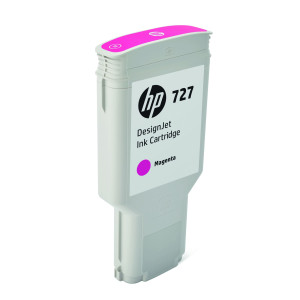 CARTUCCIA INCHIOSTRO MAGENTA DESIGNJET HP 727, 300 ML COD. F9J77A