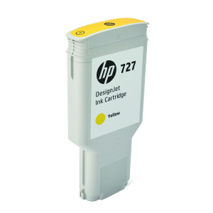 CARTUCCIA INCHIOSTRO GIALLO DESIGNJET HP 727, 300 ML COD. F9J78A