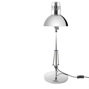 LAMPADA DA TAVOLO ARCHITECT SILVER ALBA COD. ARCHI-CH