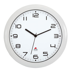 OROLOGIO DA PARETE HORNEW D30CM BIANCO ALBA COD. HORNEW-BC