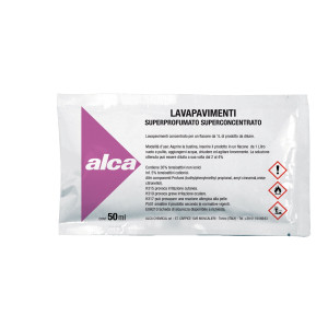 BUSTINA 50ML LAVAPAVIMENTI LINEA MONODOSE ALCA COD. ALC1042