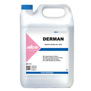 SAPONE LIQUIDO TANICA 5LT DERMAN ALCA COD. ALC575