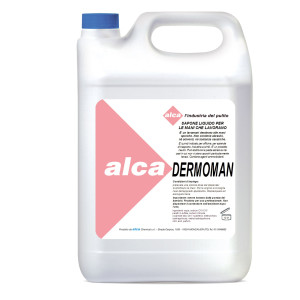 SAPONE LIQUIDO 5LT PER SPORCO MEDIO DERMOMAN ALCA COD. ALC578