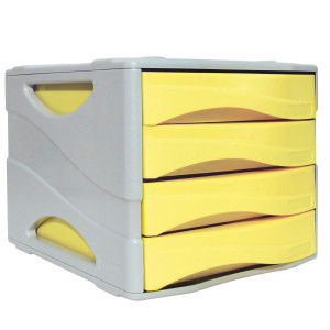 CASSETTIERA KEEP COLOUR PASTEL GIALLO ARDA COD. 15P4PPASG