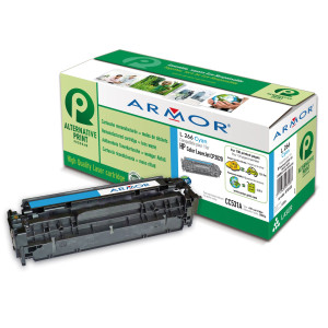 TONER CIANO ARMOR PER HP COLOR LASERJET CP2020 CP2025 CM2320 CM2720 COD. K15133